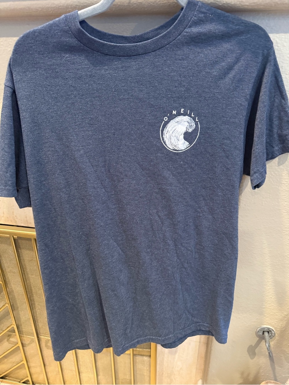 O'Neill Navy Blue Short-Sleeve Logo Tee Large